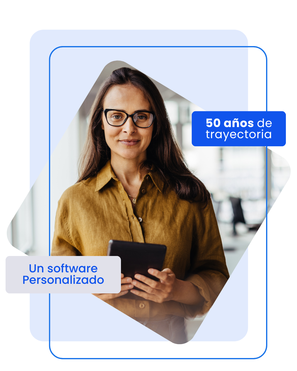 Interfaz de Informat con botón de reproducción